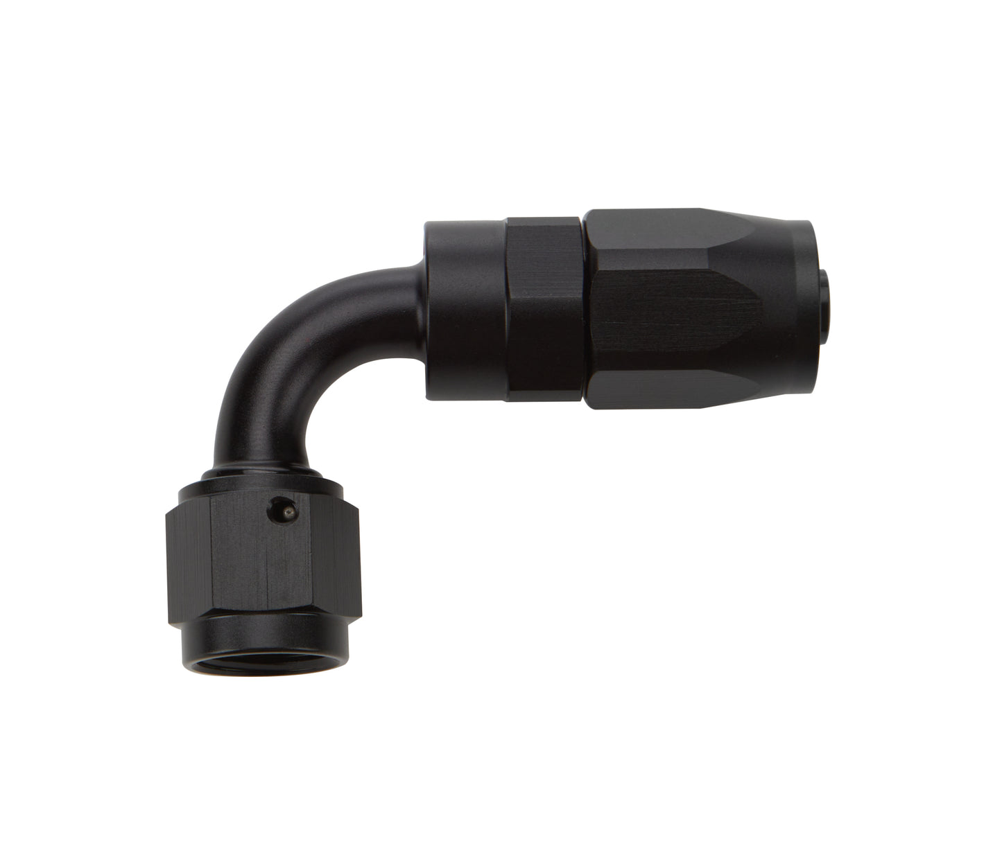 Allstar Performance   Reusable Hose End Black 90 Deg Elbow -6  ALL49352