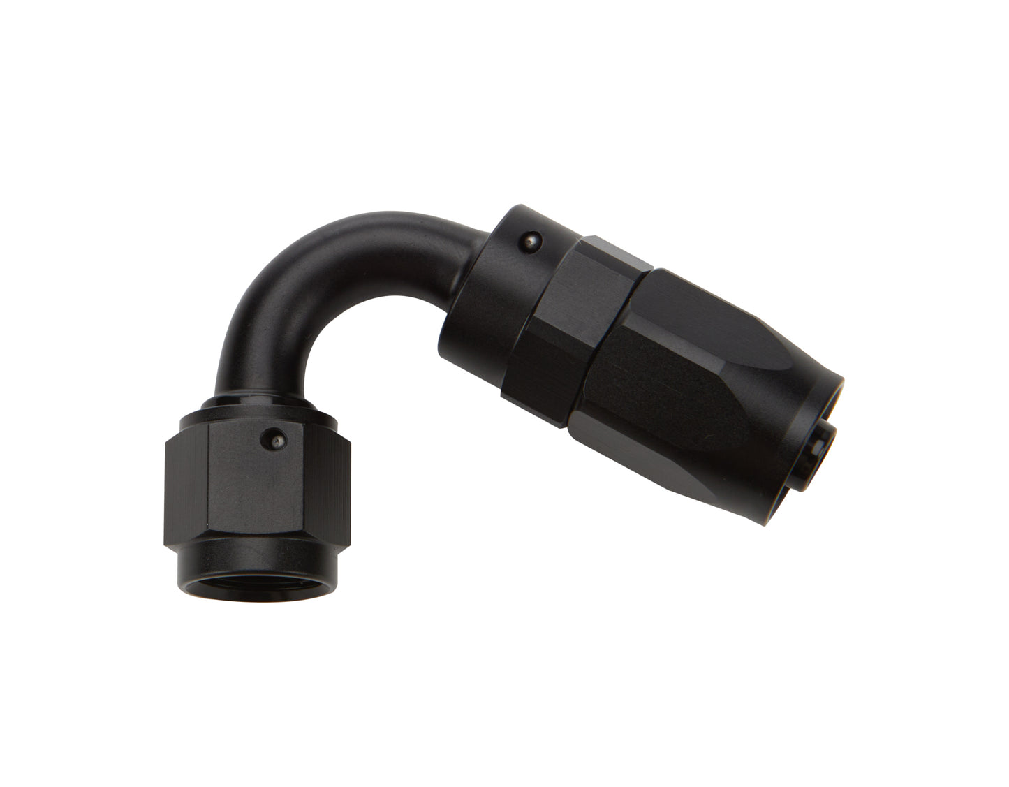 Allstar Performance Reusable Hose End Black 120 Deg Elbow -6 MPN ALL49362