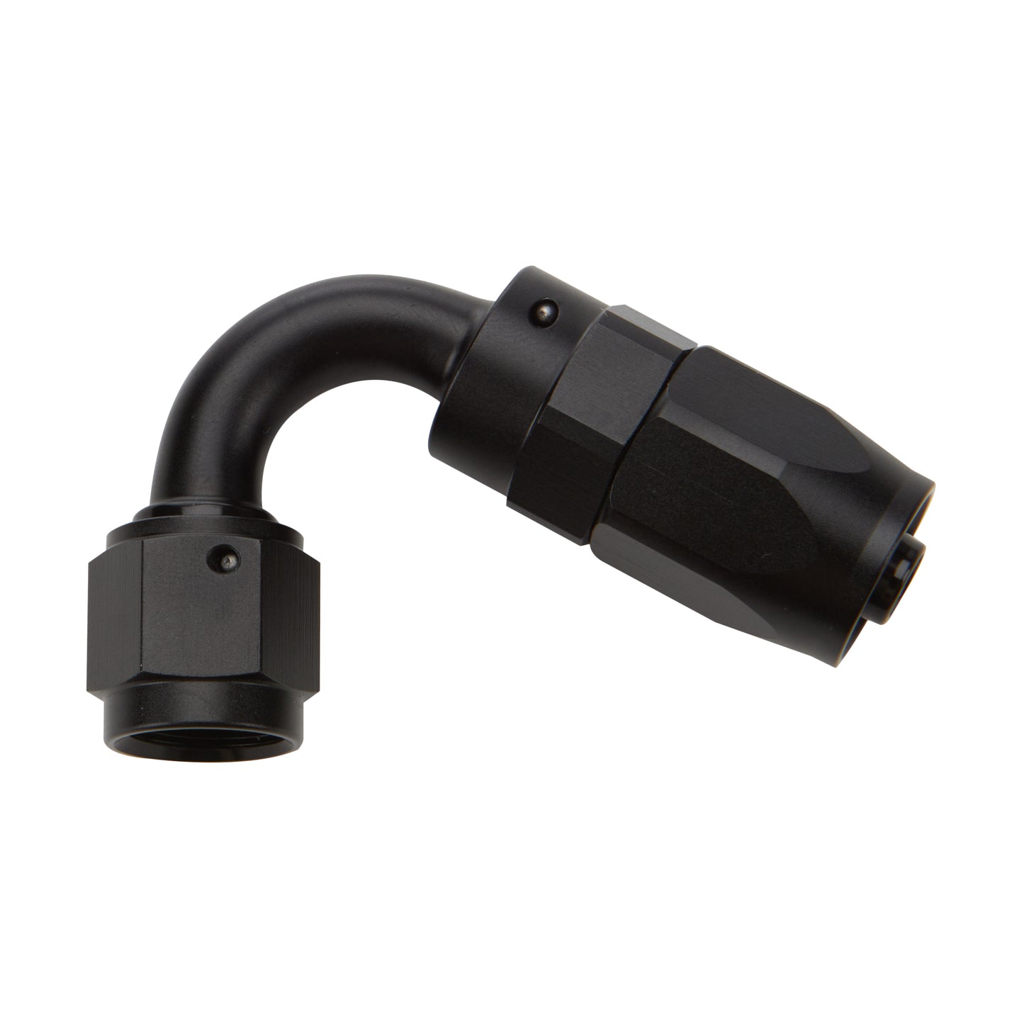 Allstar Performance Reusable Hose End Black 120 Deg Elbow -10 MPN ALL49364
