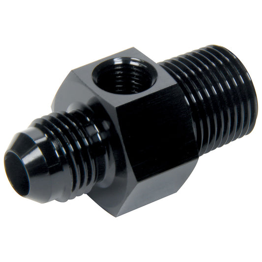 Allstar Performance   Gauge Adapter 3/8in NPT x -6 Male x 1/8in NPT  ALL49763