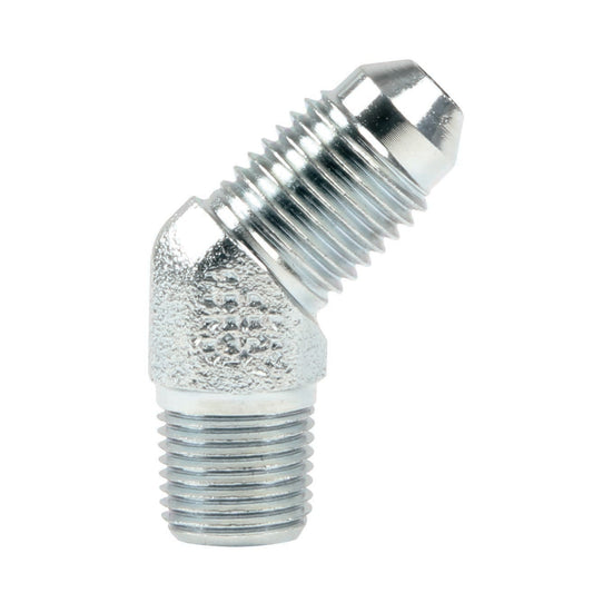 Allstar Performance Adapter Fittings -4 to 1/8 NPT 45Deg 10pk MPN ALL50011-10