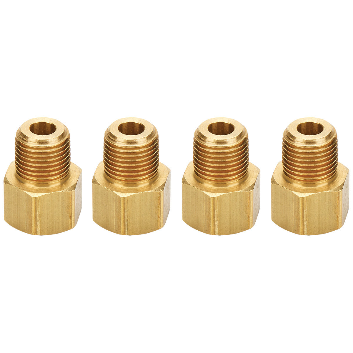 Allstar Performance   Adapter Fittings 1/8 NPT to 1/4 Line 4pk  ALL50121