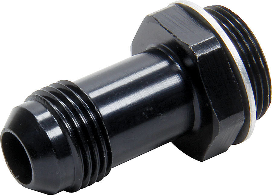 Allstar Performance   Short Carb Fitting 7/8-20 to -8 Male BLK  ALL50906