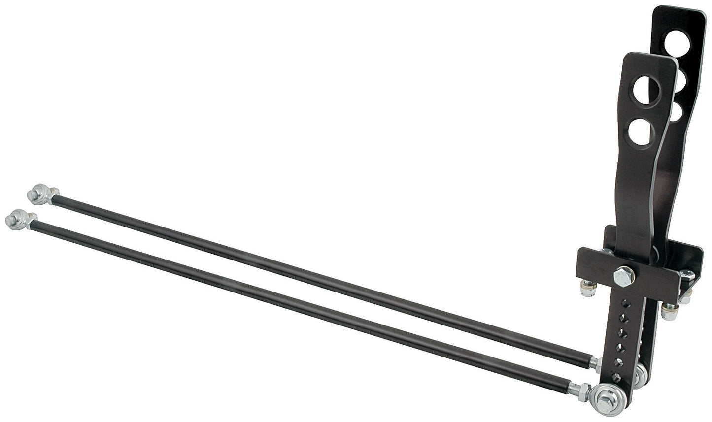 Allstar Performance 2 Lever Shifter Black Unequal Length Handles MPN ALL54124 For Universal use