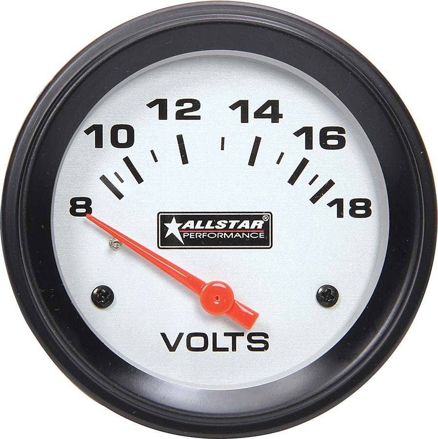 Allstar Performance   Volt Gauge 8-18V  ALL80099