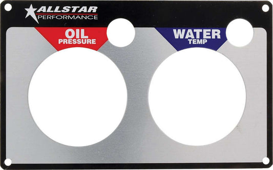 Allstar Performance   Repl 2 Gauge Panel OP/WT  ALL80125