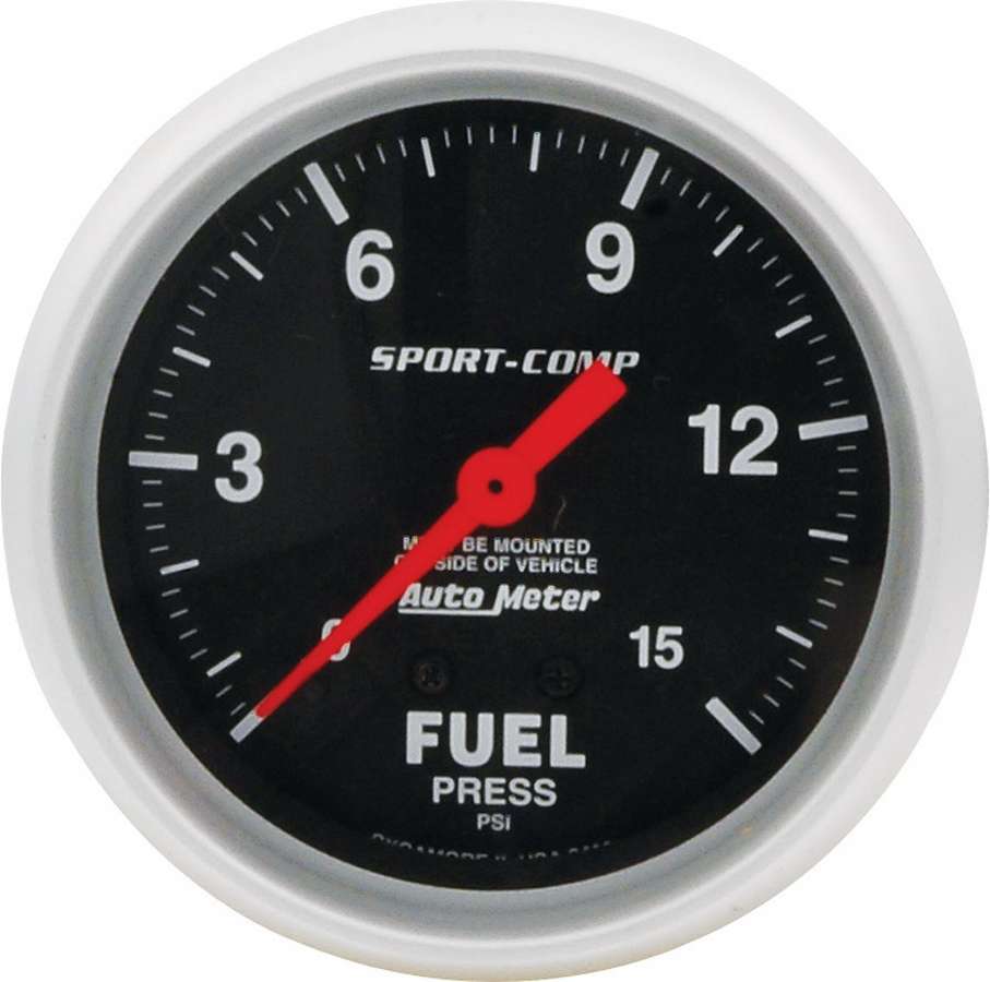 Allstar Performance   Repl ATM FP Gauge 15psi Sport Comp Discontinued  ALL80134