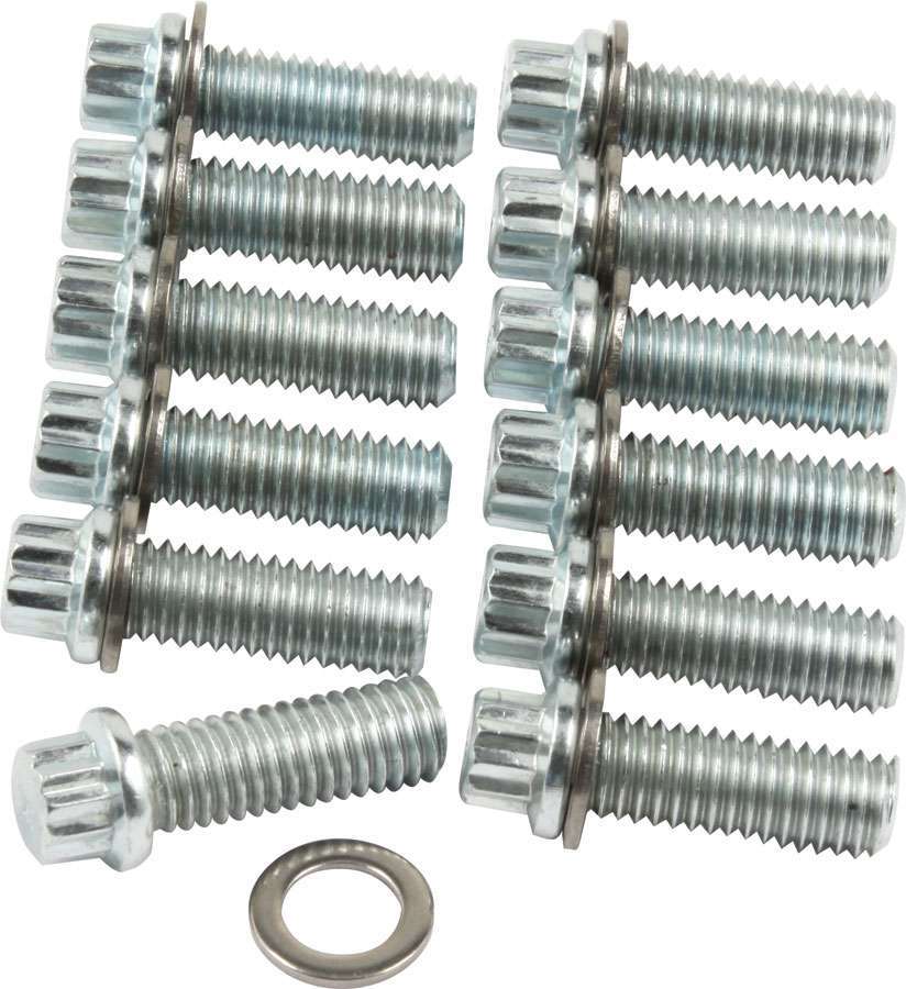 Allstar Performance   Intake Bolt Kit SBC 12PT 12pk  ALL87010