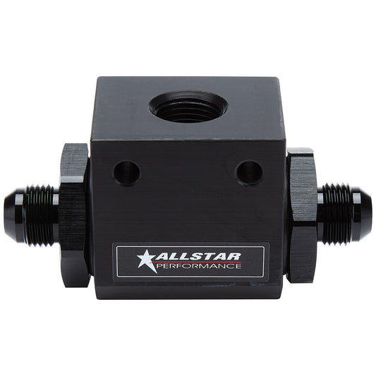 Allstar Performance In-Line Oil Temp Tee 8AN MPN ALL90039