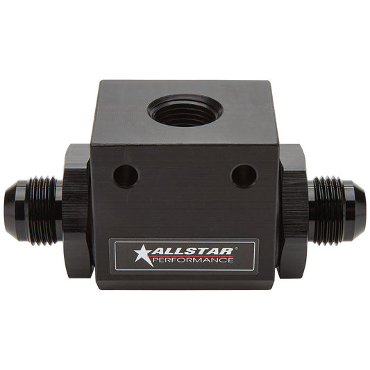 Allstar Performance In-Line Oil Temp Tee 10AN MPN ALL90040