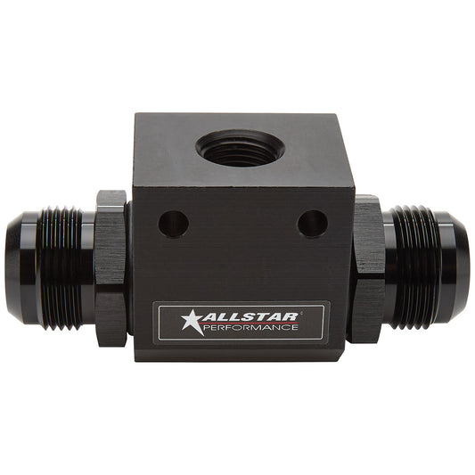Allstar Performance In-Line Oil Temp Tee 16AN MPN ALL90042