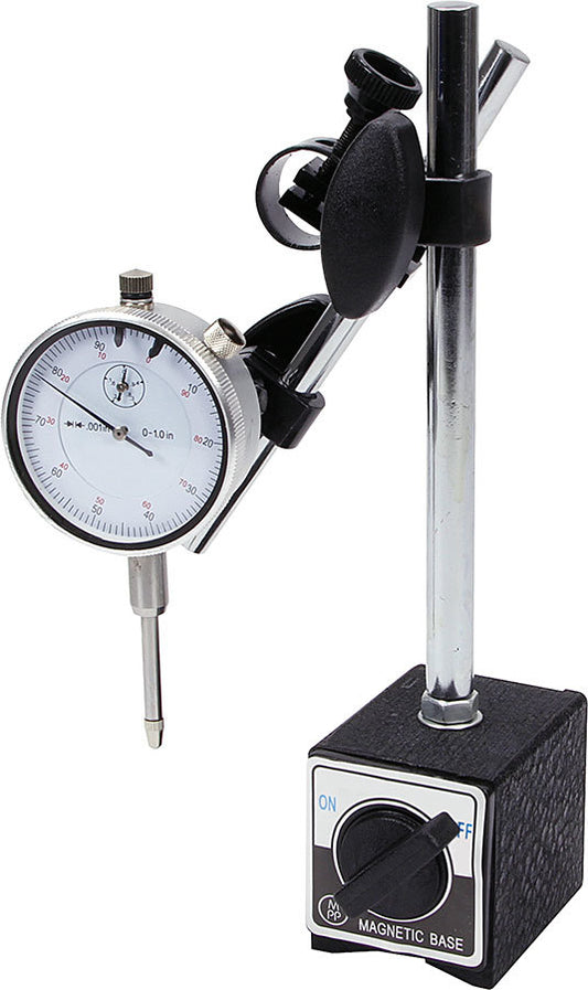 Allstar Performance Dial Gauge W/ Mag Base MPN ALL96414