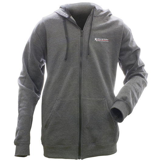 Allstar Performance Allstar Full Zip Hooded Sweatshirt Charcoal XXXL MPN ALL99917XXXL