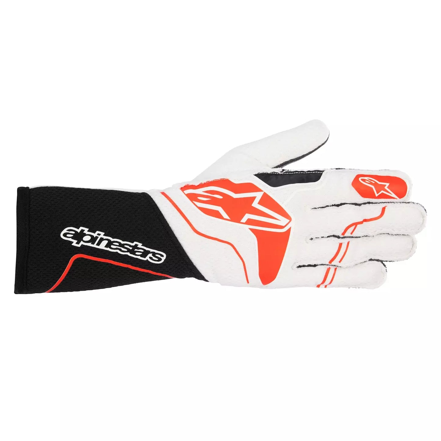 Alpinestars Usa   Gloves Tech 1-ZX White / Red Large  ALP3550323-123-L