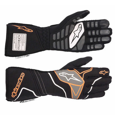 Alpinestars Usa   Gloves Tech 1-ZX Black / Orange 2X-Large  ALP3550323-156-2XL