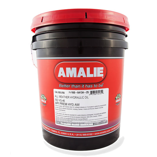 Amalie   All-Weather Hydraulic Oil 46 - 5 Gallon Pail  AMA160-64134-25