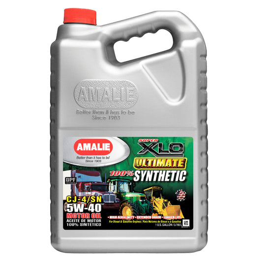 Amalie   XLO Ultimate Full Synthe ti 5w40 Oil 1 Gallon  AMA60197-36