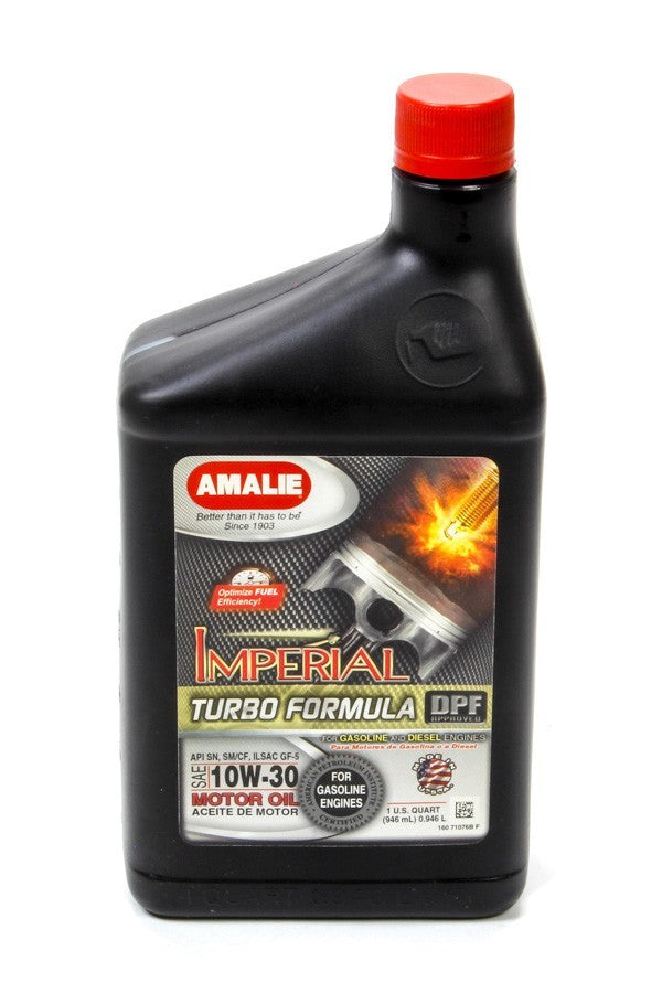 Amalie   Imperial Turbo Formula 10w30 Oil 1Qt  AMA71076-56