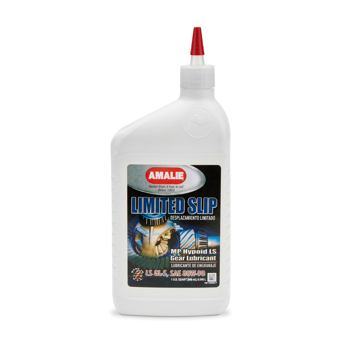 Amalie   Limited Slip MP GL-5 80w 90 Gear Oil 1Qt  AMA73026-56