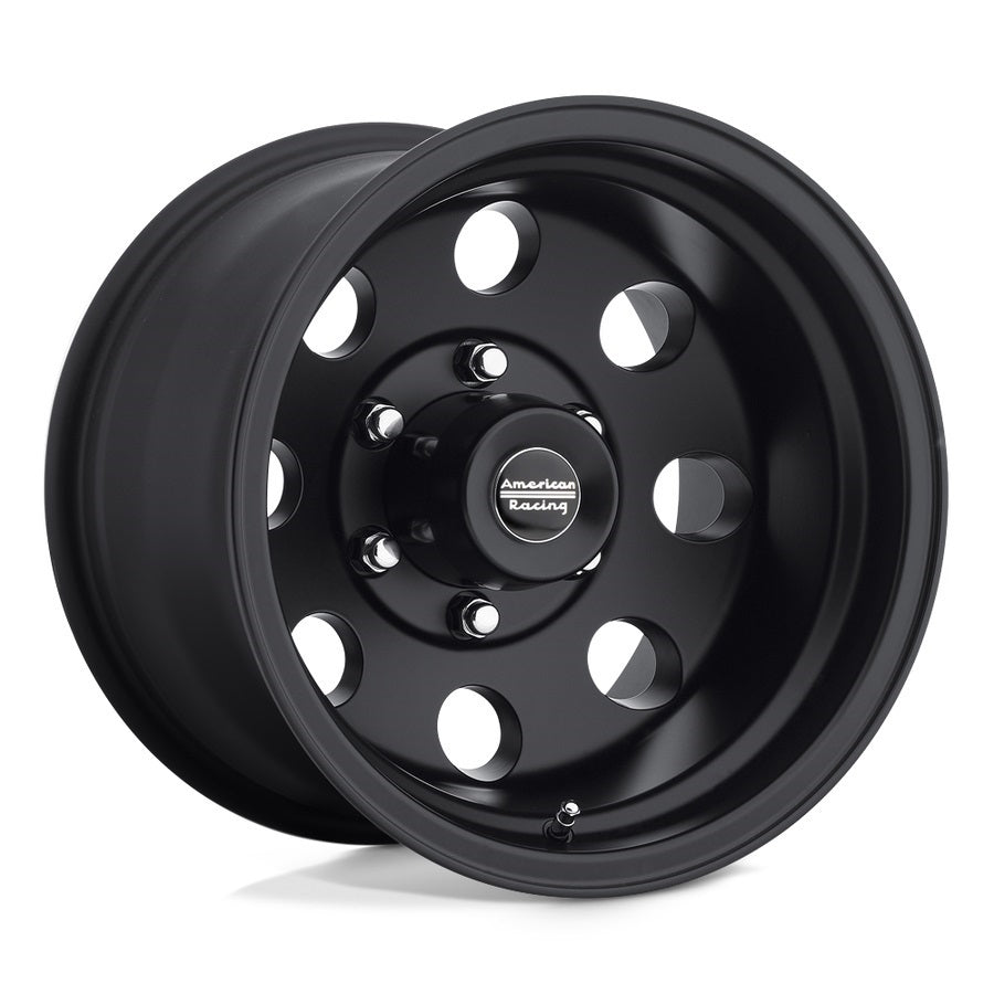 American Racing Wheels   BAJA 16x8 8x165.10 Satin Black Wheel  AMRAR1726882B