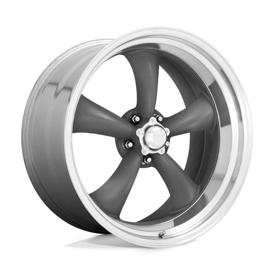 American Racing Wheels   Torq Thrust II 20X8 5X5 Gray w/Machin Lip Wheel  AMRVN2152873US