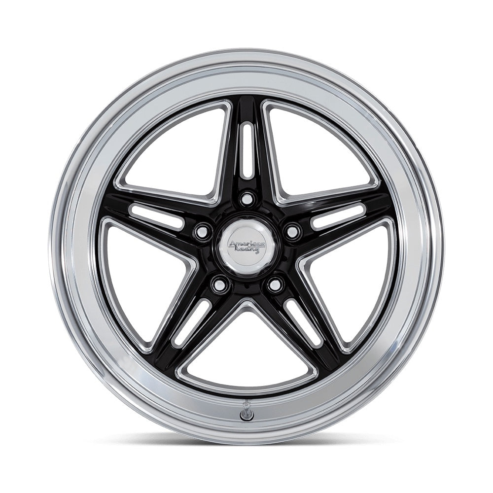 American Racing Wheels   18x10 Goove Wheel 5x4.5 Bolt Circle Gloss Black  AMRVN514BE18101212