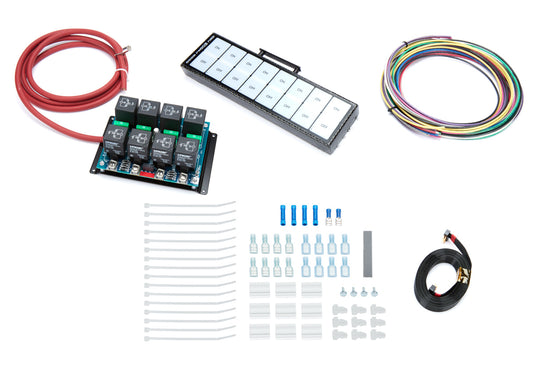 Auto Rod Controls   8 Switch In-Dash Control Module  C/F Finish  ARC8003D