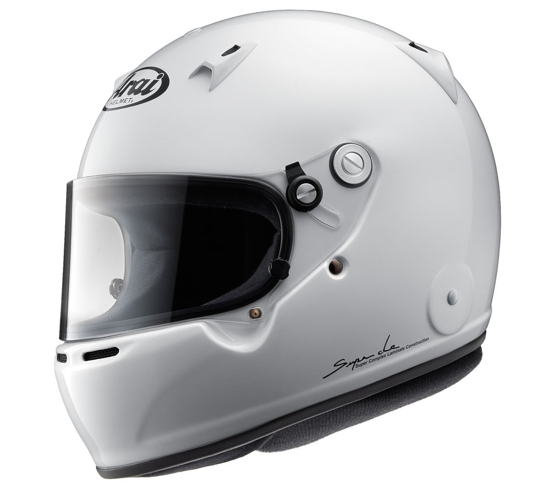 Arai Helmet   GP-5W Helmet White M6 Small  ARI685311184047