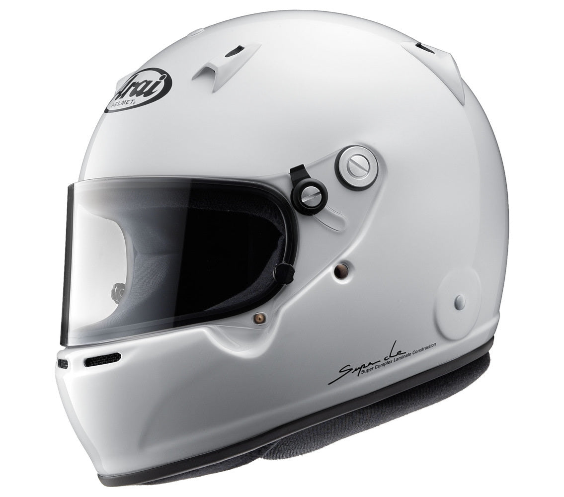 Arai Helmet   GP-5W Helmet White M6 Medium  ARI685311184054