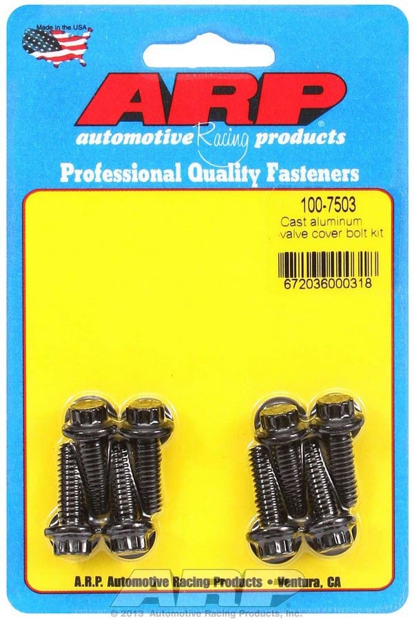ARP   Valve Cover Bolt Kit - 1/4-20 12pt. (8)  ARP100-7503