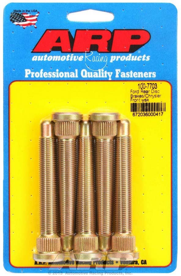 ARP   Wheel Stud Kit - 1/2-20 3.500/.625 Knurl (5)  ARP100-7703