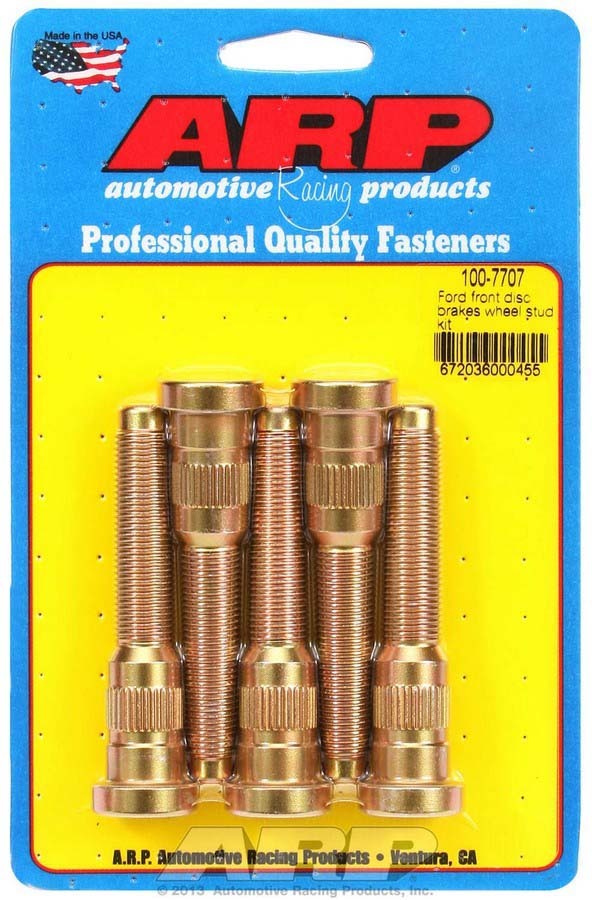 ARP   Wheel Stud Kit - 1/2-20 3.050/.618 Knurl (5)  ARP100-7707