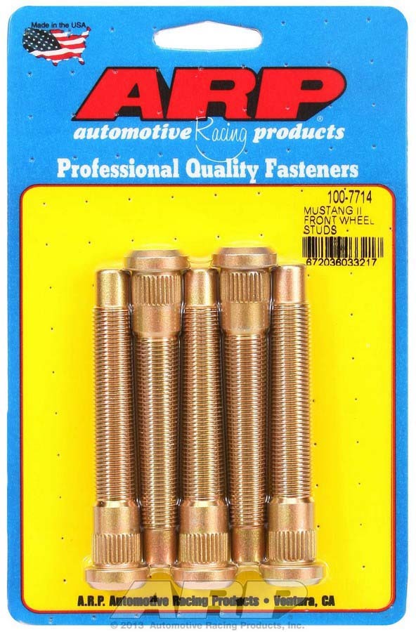 ARP   Wheel Stud Kit - 1/2-20 3.435/.554 Knurl  ARP100-7714