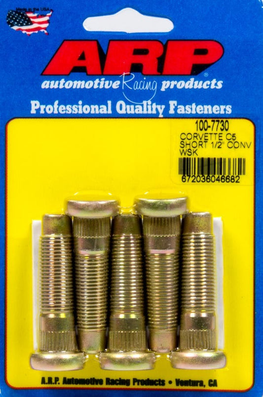 ARP   Wheel Stud Kit 5pk C5 Corvette 1/2-20 Conv.  ARP100-7730