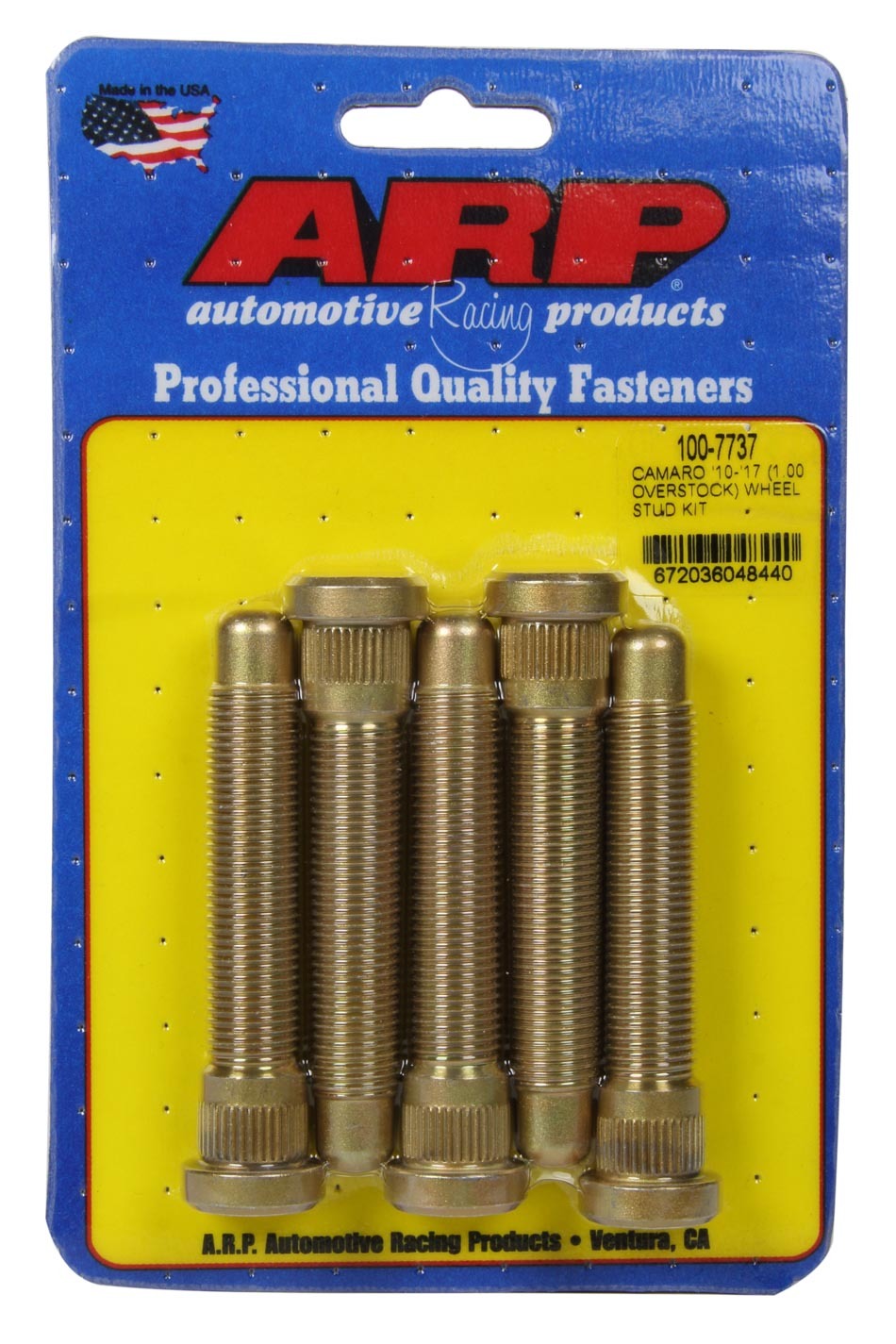 Arp   14mm Wheel Stud Kit 5pk 10-17 Camaro  ARP100-7737