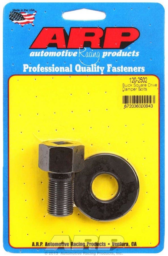 Arp Buick Balancer Bolt Kit Square Drive V6/V8 MPN ARP120-2502 For Buick, GM V6