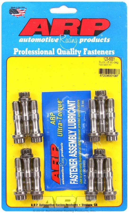 Arp Buick Rod Bolt Kit - 90 Deg. 1.500 UHL MPN ARP123-6001 For Buick V6