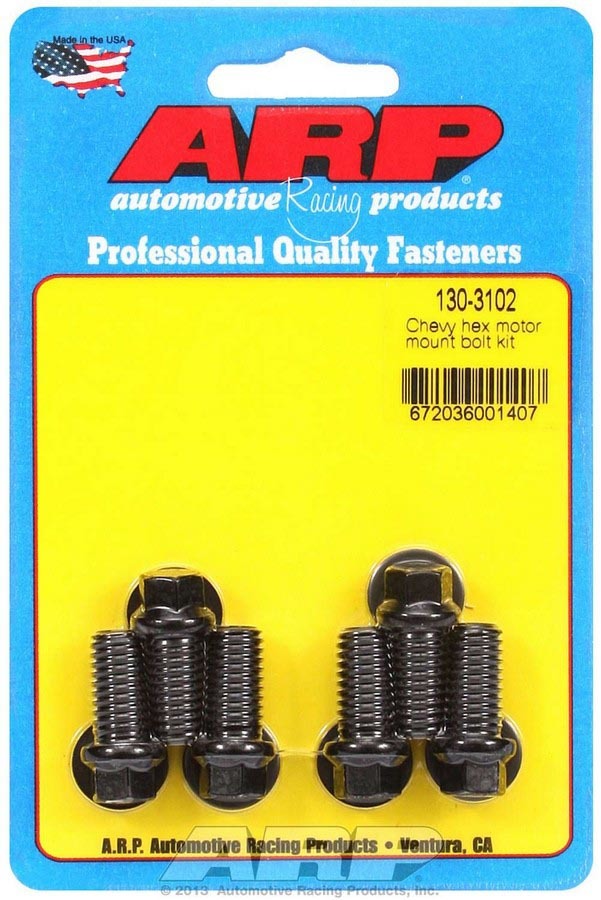 ARP   Chevy V8 Motor Mount to Block Bolt Kit - 6pt.  ARP130-3102