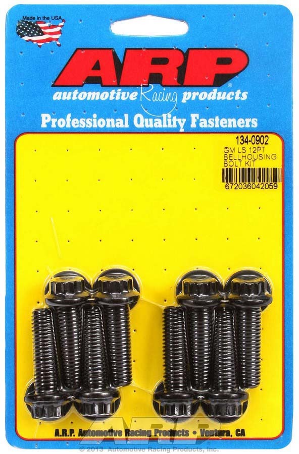 Arp Bellhousing Bolt Kit - 12pt. GM LS MPN ARP134-0902 For GM LS-Series
