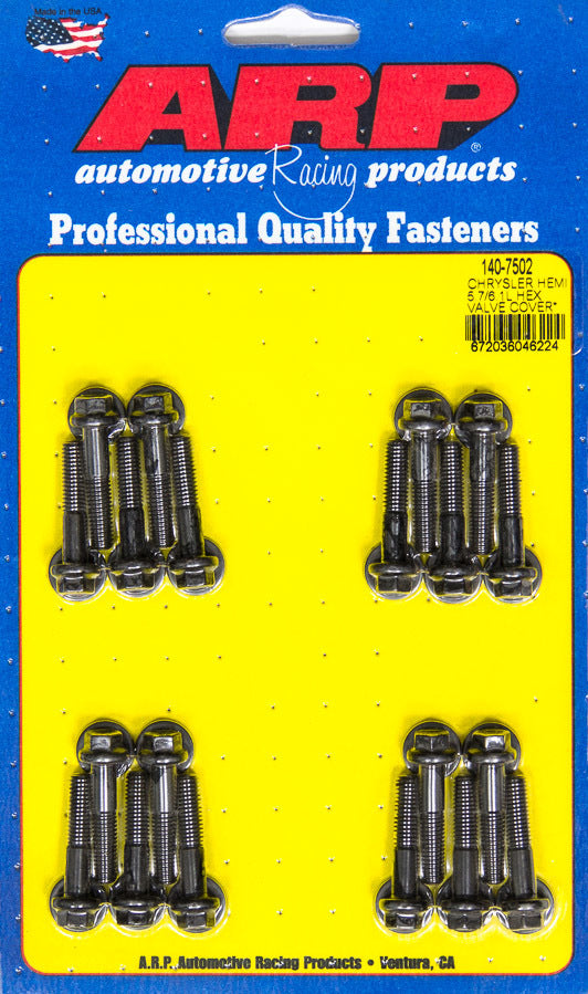 Arp Valve Cover Bolt Kit 6pt Mopar 5.7/6.1L Hemi MPN ARP140-7502 For Mopar Gen III