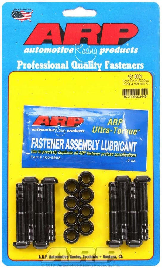Arp Ford Rod Bolt Kit - Fits 2000cc Inline 4 MPN ARP151-6001 For Ford