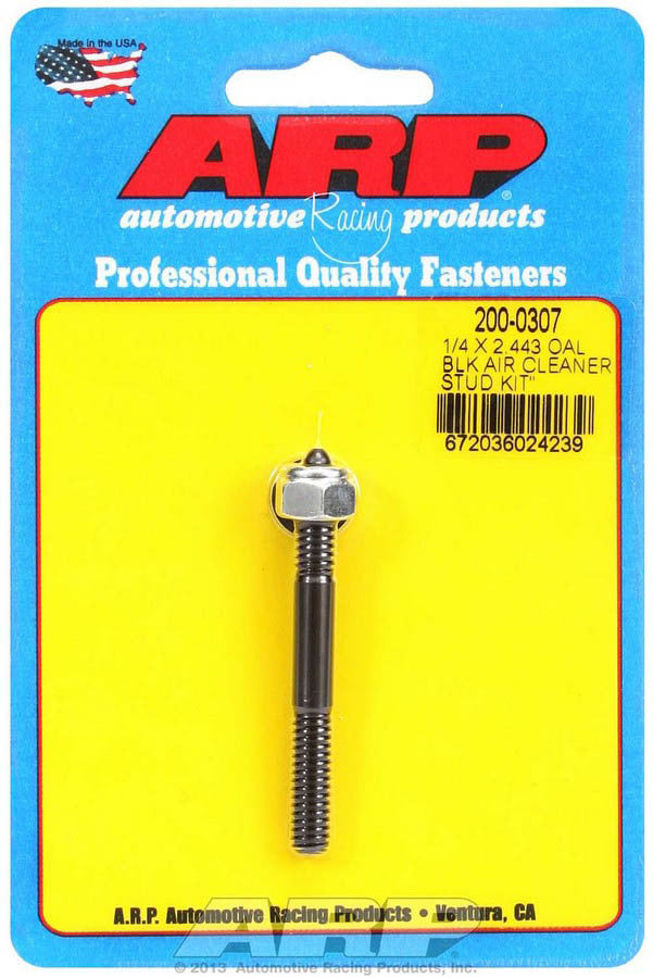 ARP   Air Cleaner Stud Kit 1/4 x 2.443  ARP200-0307