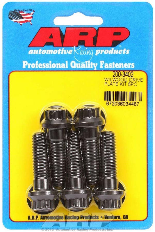 Arp Wilwood Drive Plate Bolt Kit (5) MPN ARP200-3402