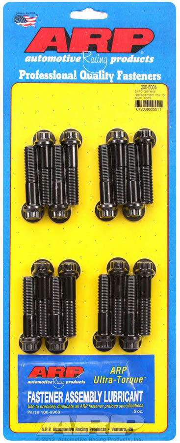 Arp Replacement Rod Bolt Kit 7/16 (16) MPN ARP200-6004 For Universal use