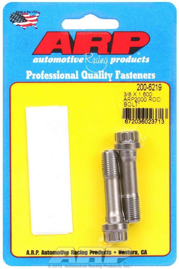 ARP   Replacement Rod Bolt Kit 3/8 (2)  ARP200-6219