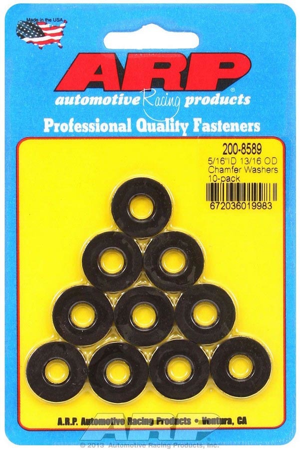 ARP   Black Washers - 5/16 ID x 13/16 OD (10)  ARP200-8589