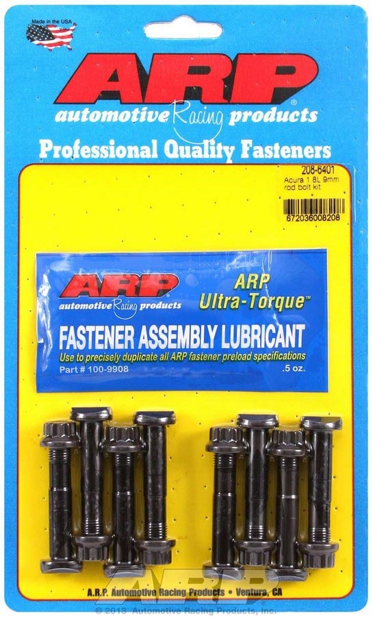 Arp Honda Rod Bolt Kit - Fits 1.8L MPN ARP208-6401 For Honda