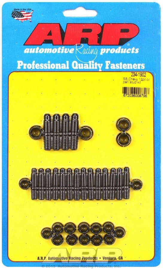 Arp SBC Oil Pan Stud Kit MPN ARP234-1902 For Chevy