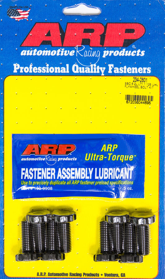 Arp Flywheel Bolt Kit - GM Gen V 6.2L LT1/LT4 MPN ARP234-2801 For GM GenV LT-Series