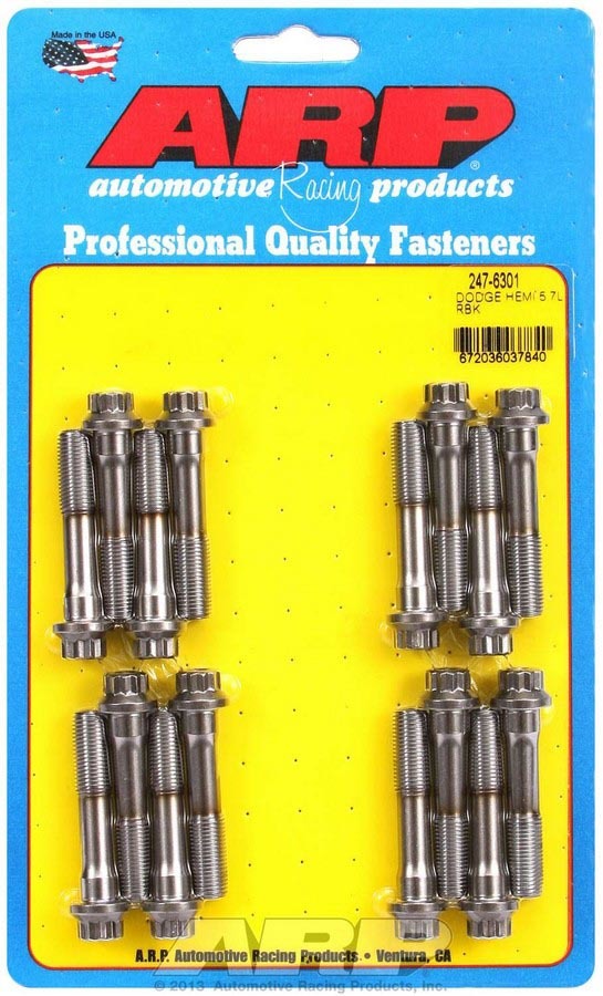 Arp Mopar Rod Bolt Kit - 5.7L Hemi MPN ARP247-6301 For Mopar Gen III
